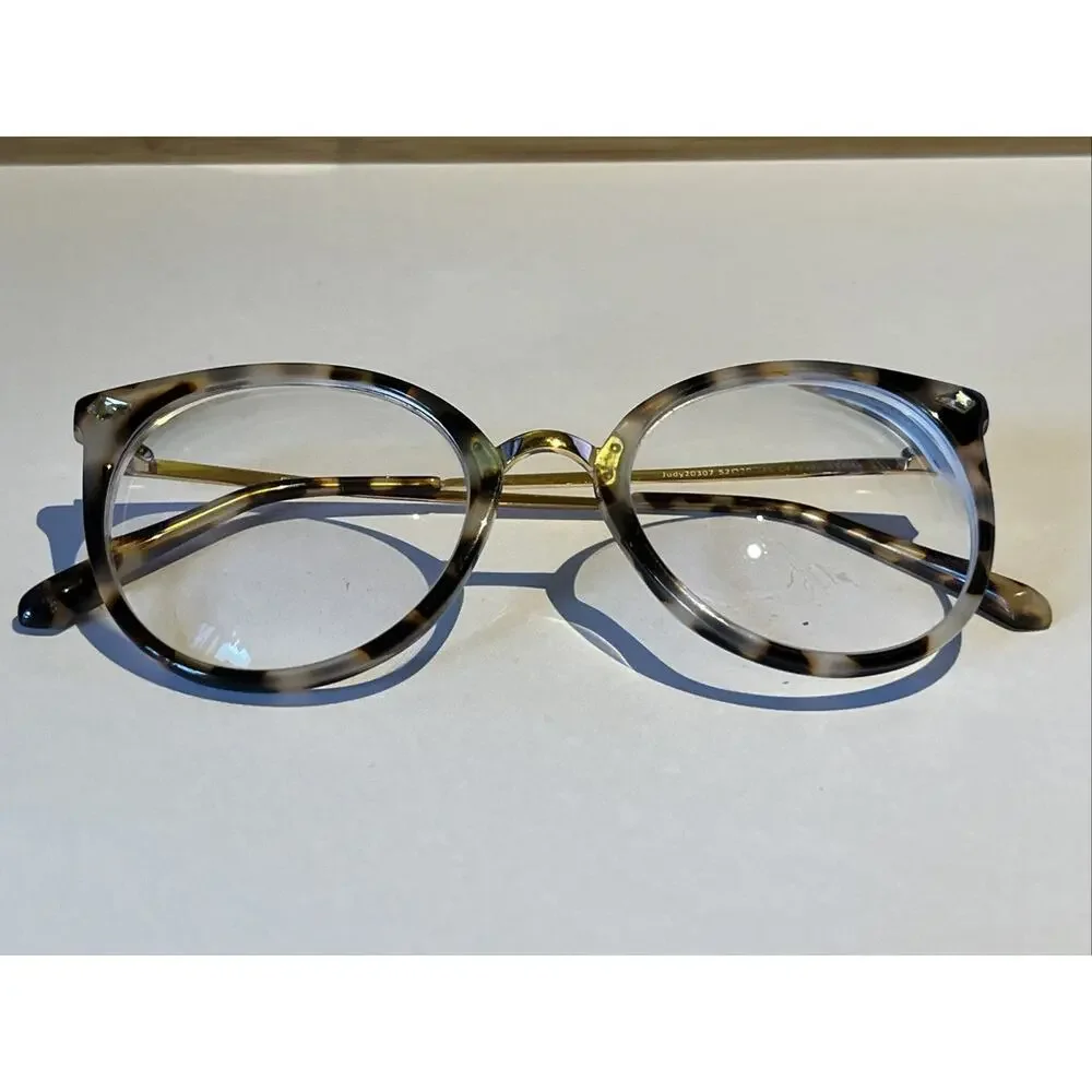 Firmoo Judy 20307 Eyeglasses Optical 52-20-145 Gray Brown Tortoise Frames Only